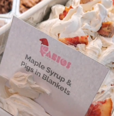 Den nya glassmaken förvånar många. Bildkälla: Fabgelato/Instagram Den nya glassmaken förvånar många. Bildkälla: Fabgelato/Instagram